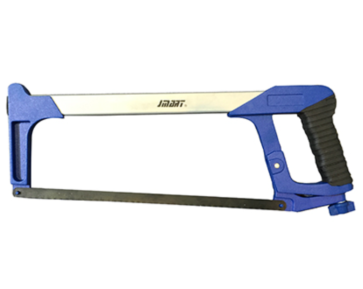 WH023 Square tubular hacksaw frame with soft grip aluminiumhandle 10" or 12&quot